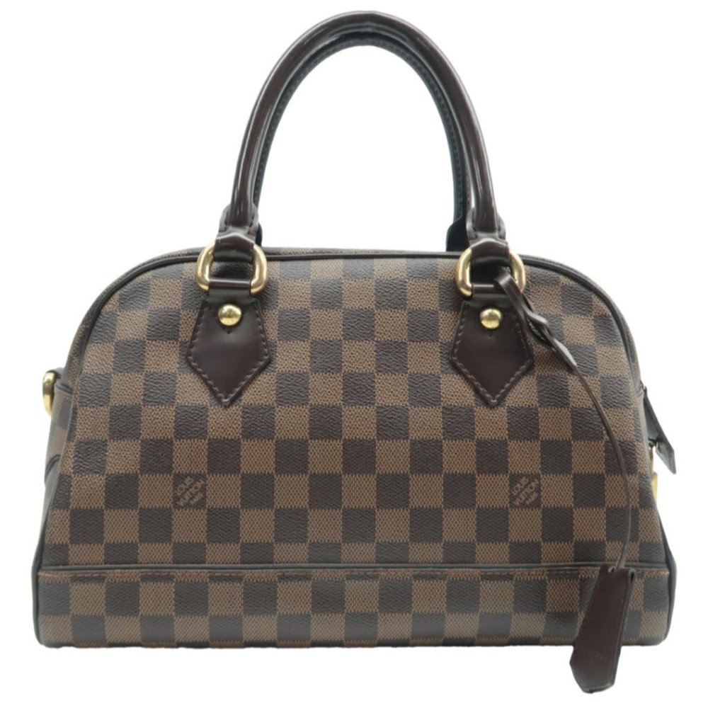 100% Authentic Louis Vuitton Duomo Damier Ebene Canvas Hand Bag - Picture 1 of 12